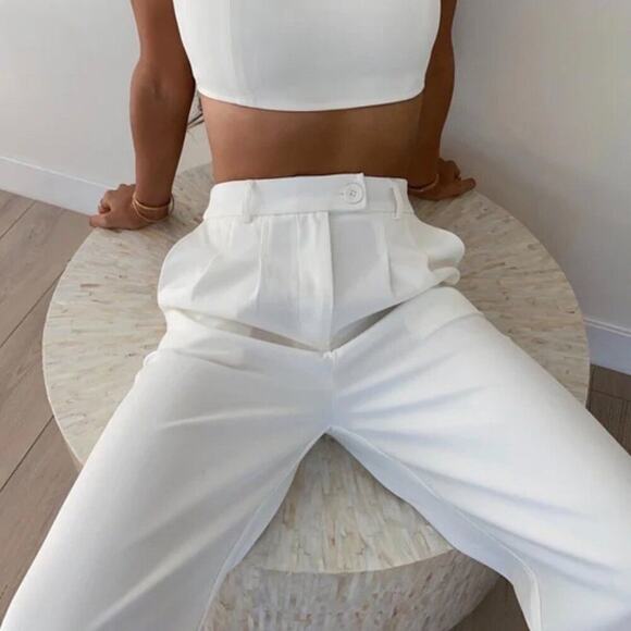 Princess Polly HUXLEY SET in WHITE | Size US 2 - Picture 4 of 7